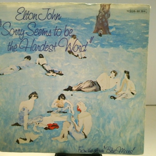 SINGLE / Elton John – Sorry Seems To Be The Hardest Word
