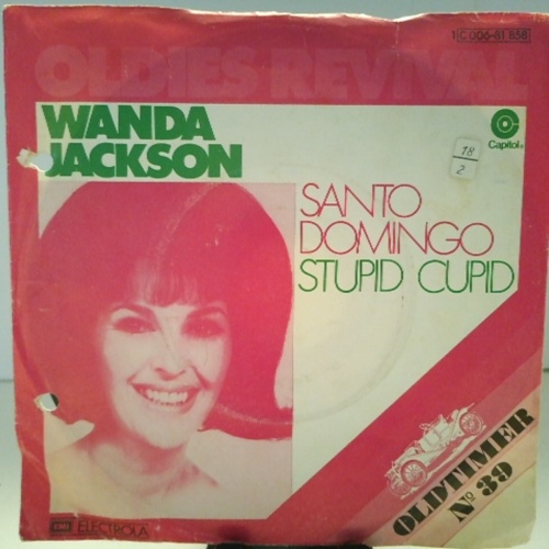 SINGLE / Wanda Jackson – Santo Domingo / Stupid Cupid