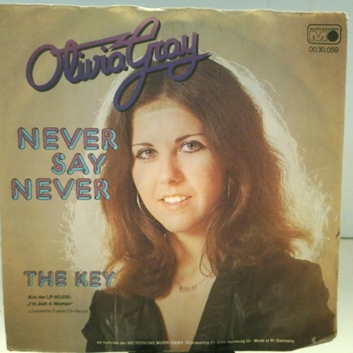 SINGLE / Olivia Gray – Never Say Never