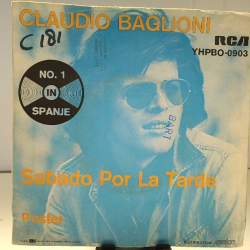 SINGLE / Claudio Baglioni – Sabado Por La Tarde