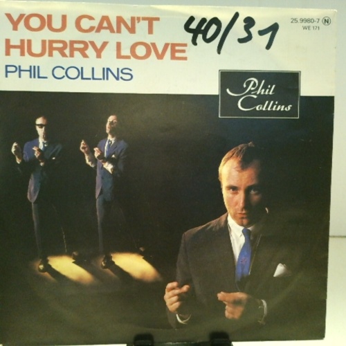SINGLE / Phil Collins – You Can't Hurry Love