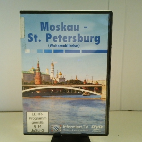 DVD / Wohnmobilreise Moskau - St. Petersburg