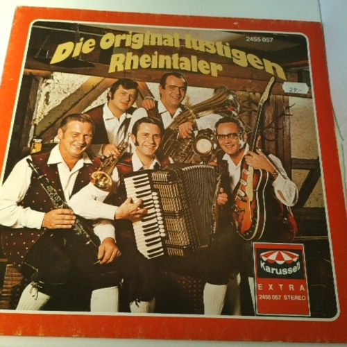 LP / Die Original Lustigen Rheintaler – Die Original Lustigen Rheintaler