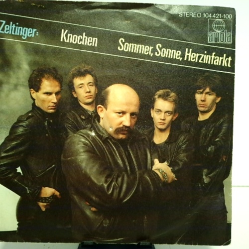 SINGLE / Zeltinger* – Knochen / Sommer, Sonne, Herzinfarkt