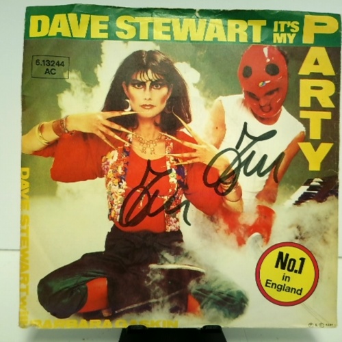 SINGLE / Dave Stewart With Barbara Gaskin* – It's My Party