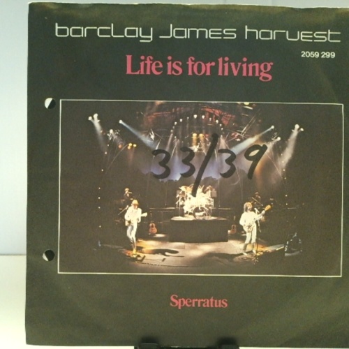 SINGLE / Barclay James Harvest – Life Is For Living