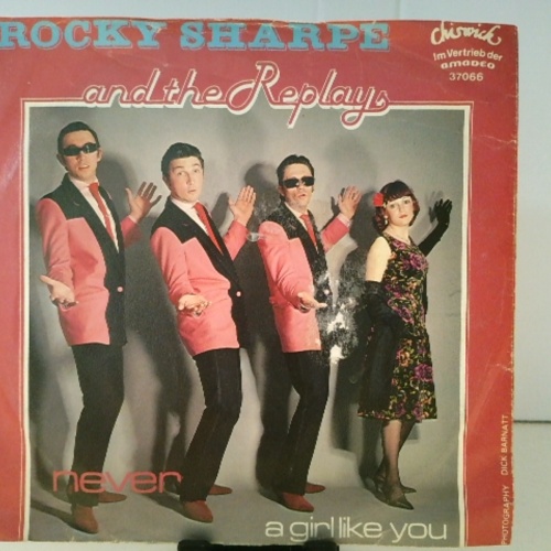 SINGLE / Rocky Sharpe And The Replays* – Never