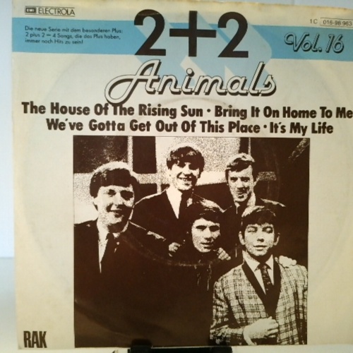 SINGLE / Animals* – The House Of The Rising Sun / Bring It On Home To Me / We've Gotta Get Out Of This Place