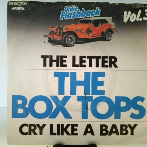 SINGLE / The Box Tops* – The Letter / Cry Like A Baby