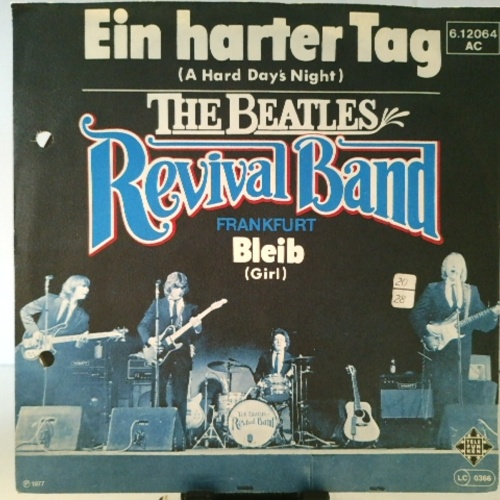 SINGLE / The Beatles Revival Band Frankfurt* – Ein Harter Tag (A Hard Days Night)