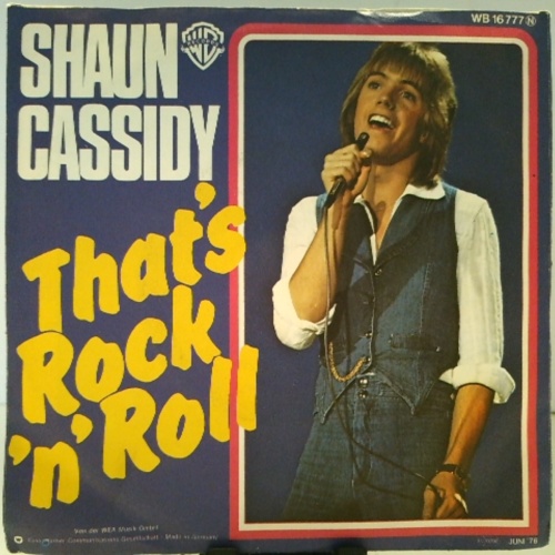 SINGLE / Shaun Cassidy – That's Rock 'N' Roll