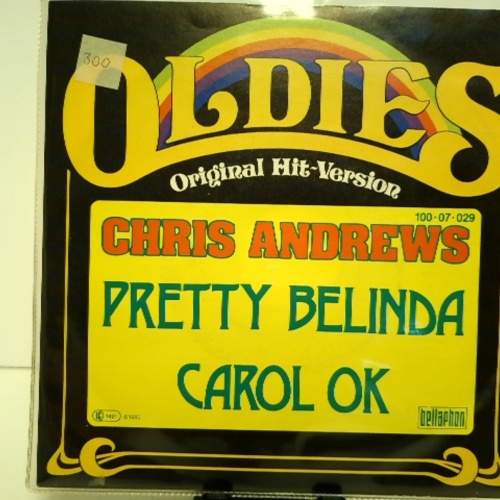 SINGLE / Chris Andrews (3) – Pretty Belinda / Carol Ok