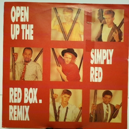 SINGLE / Simply Red – Open Up The Red Box. Remix