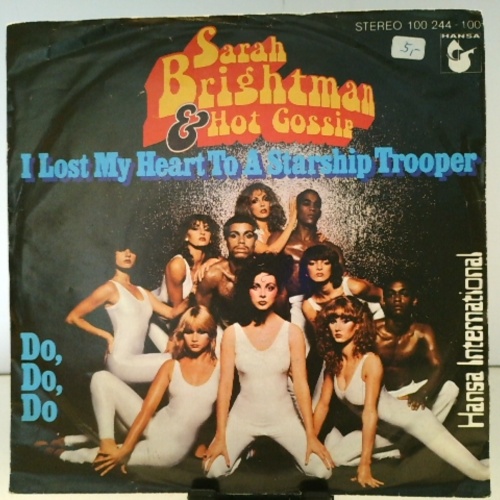 SINGLE / Sarah Brightman & Hot Gossip – I Lost My Heart To A Starship Trooper