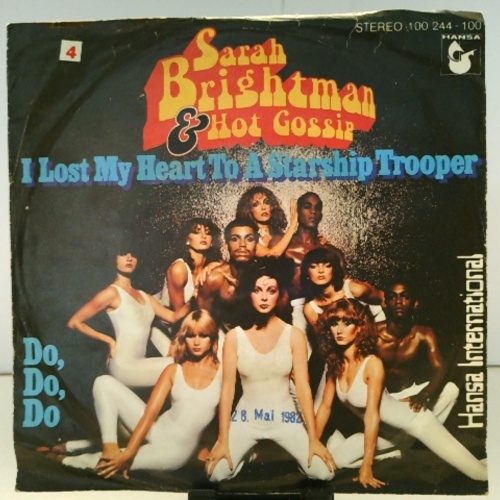 SINGLE / Sarah Brightman & Hot Gossip – I Lost My Heart To A Starship Trooper