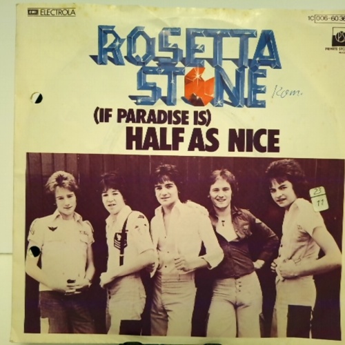 SINGLE / Rosetta Stone (2) – (If Paradise Is) Half As Nice