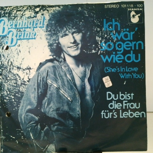 SINGLE / Bernhard Brink – Ich Wär' So Gern Wie Du (She's In Love With You)
