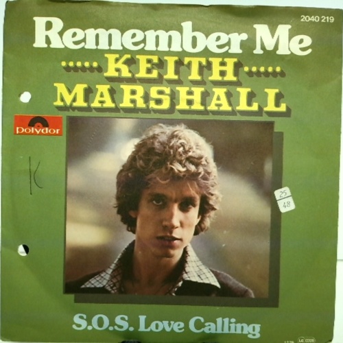 SINGLE / Keith Marshall – Remember Me