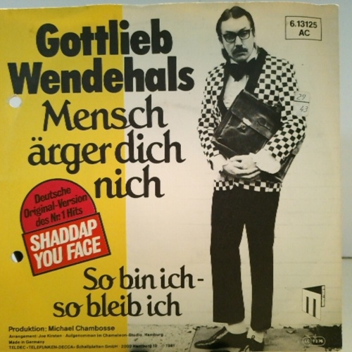 SINGLE / Gottlieb Wendehals – Mensch Ärger Dich Nich