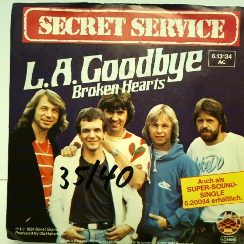 SINGLE / Secret Service – L.A. Goodbye