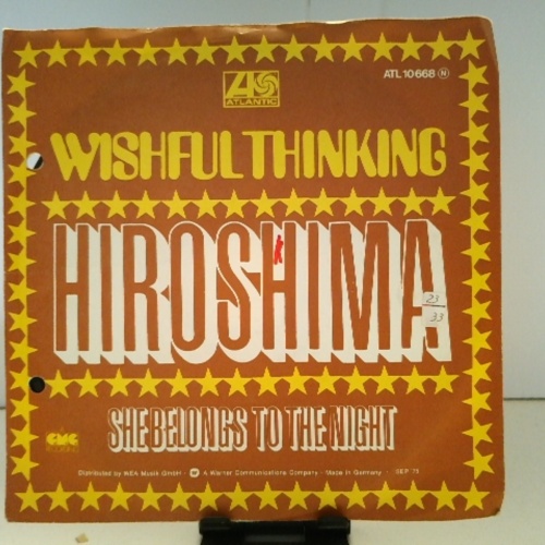 SINGLE / Wishful Thinking – Hiroshima