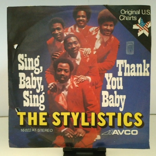 SINGLE / The Stylistics – Sing Baby Sing / Thank You Baby