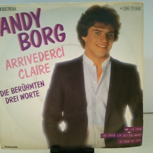 SINGLE / Andy Borg – Arrivederci Claire