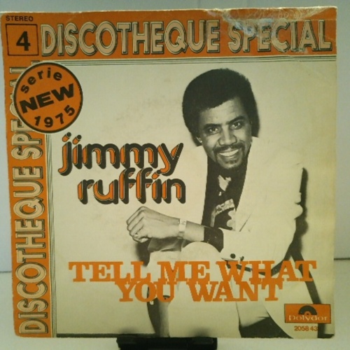 SINGLE / Jimmy Ruffin – Tell Me What You Want