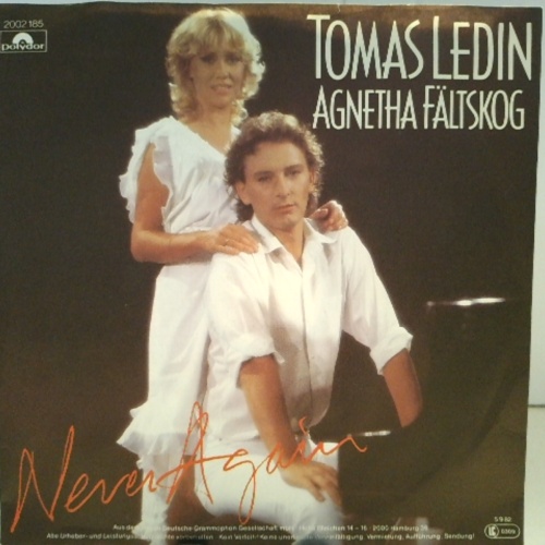 SINGLE / Tomas Ledin, Agnetha Fältskog – Never Again