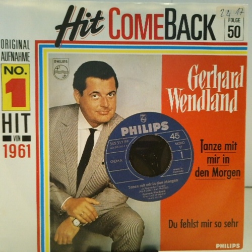 SINGLE / Gerhard Wendland – Tanze Mit Mir In Den Morgen