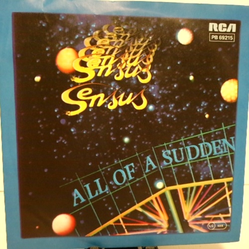SINGLE / Sensus – All Of A Sudden