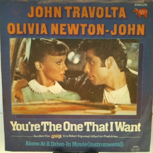 SINGLE / John Travolta, Olivia Newton-John – You're The One That I Want