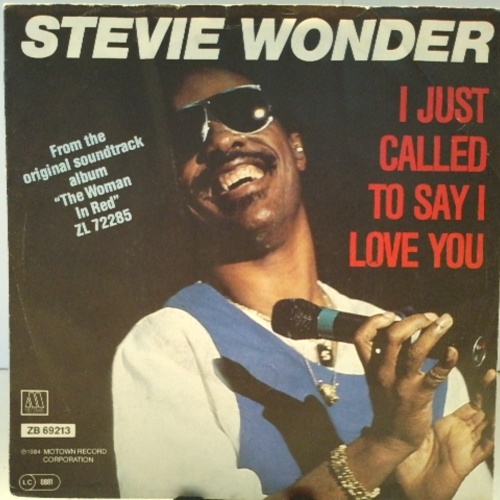 SINGLE / Stevie Wonder – I Just Called To Say I Love You