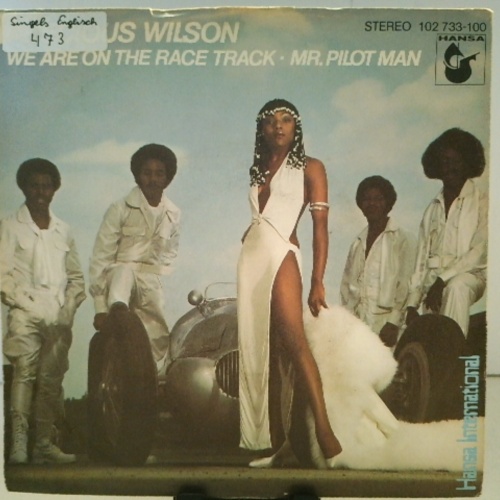 SINGLE / Precious Wilson – We Are On The Race Track / Mr. Pilot Man