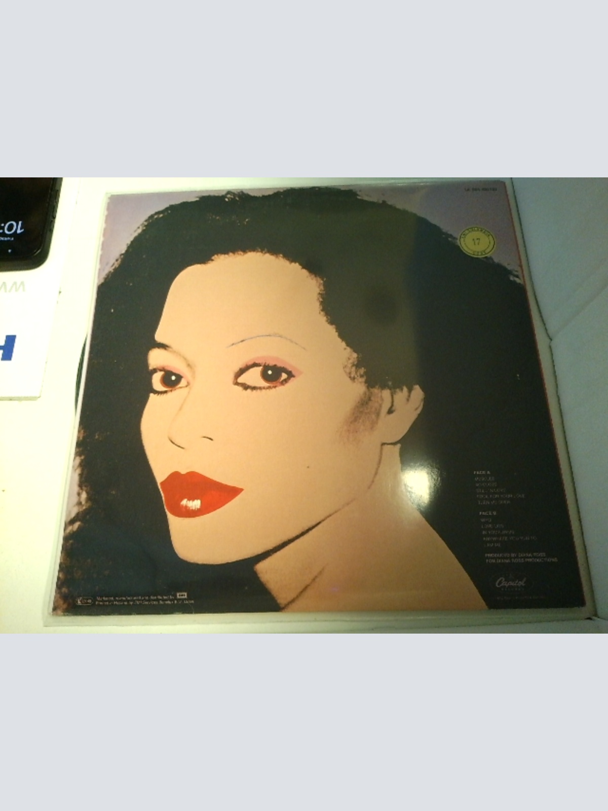 LP / Diana Ross – Silk Electric