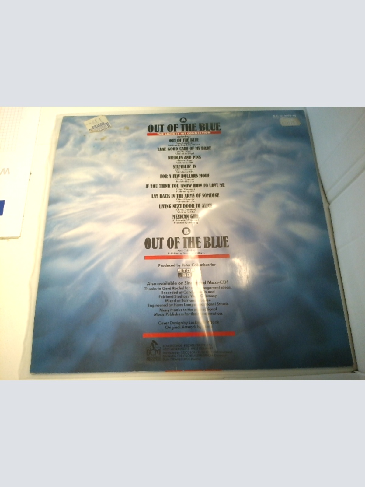 LP / Cue – Out Of The Blue (The Smokey Hit Connection)