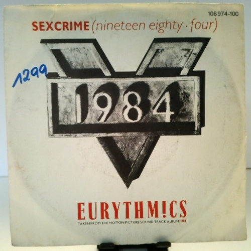 SINGLE / Eurythmics – Sexcrime (Nineteen Eighty ▪ Four)