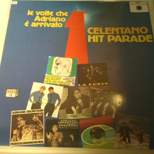 LP / Adriano Celentano – Celentano Hit Parade - Le Volte Che Adriano È Arrivato Primo