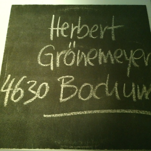 LP / Herbert Grönemeyer – 4630 Bochum