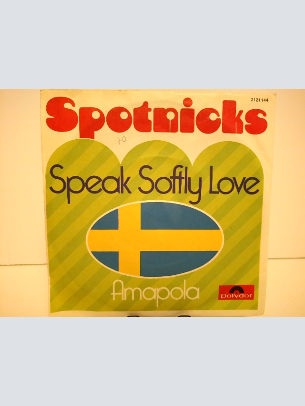 SINGLE / Spotnicks* – Speak Softly Love / Amapola