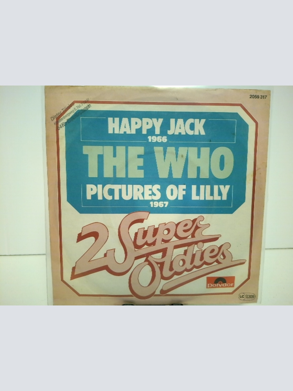 SINGLE / The Who – Happy Jack / Pictures Of Lily