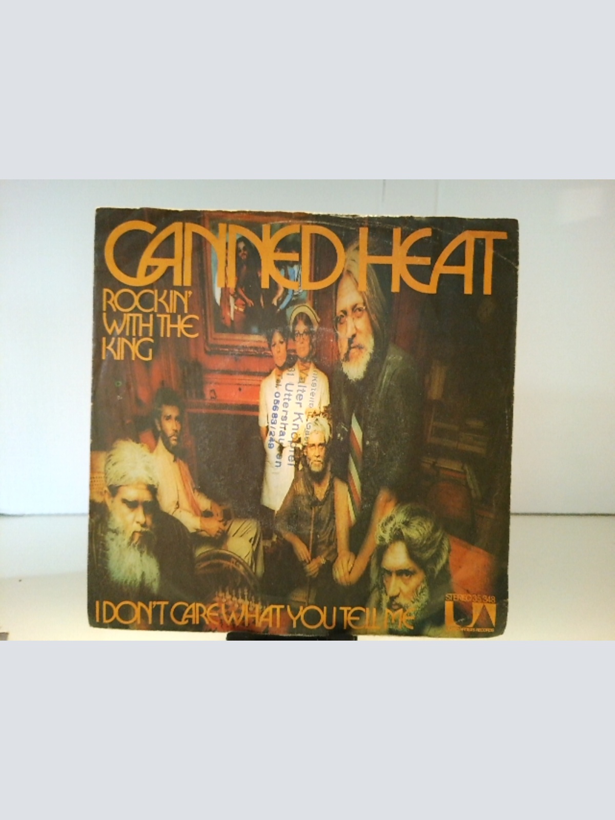 SINGLE / Canned Heat – Rockin' With The King