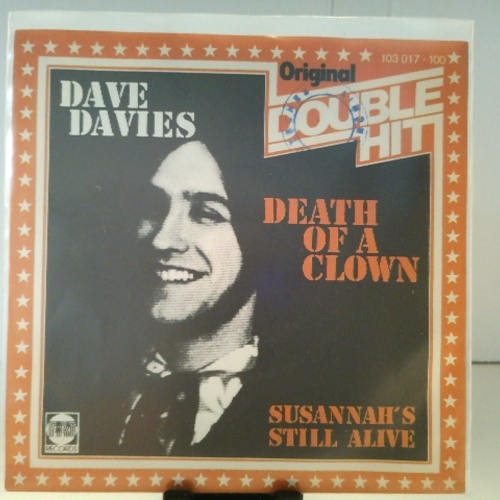 SINGLE / Dave Davies – Death Of A Clown / Susannah's Still Alive