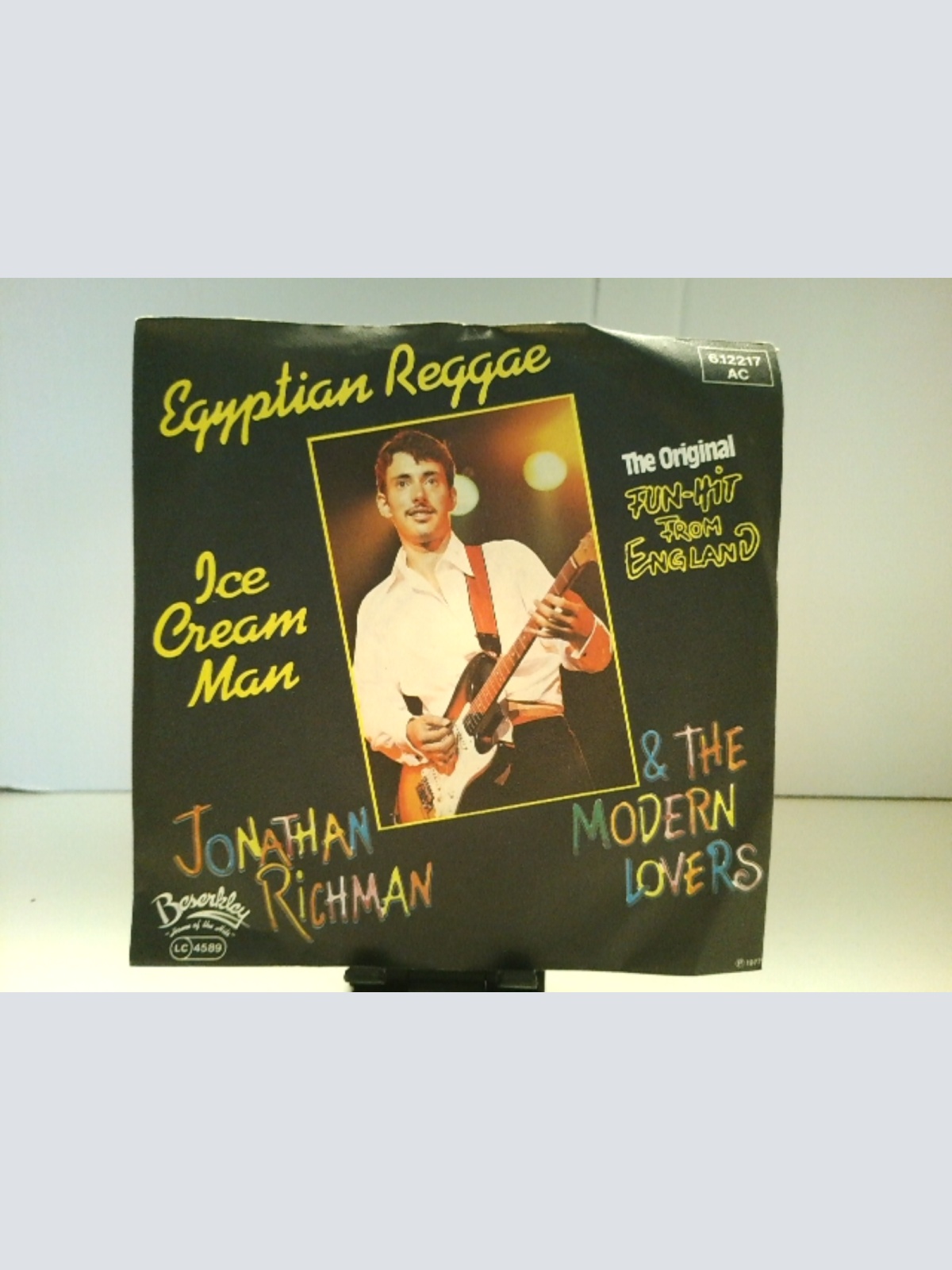 SINGLE / Jonathan Richman & The Modern Lovers – Egyptian Reggae / Ice Cream Man