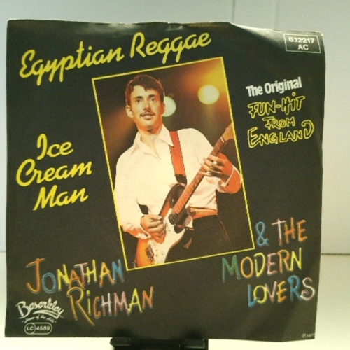 SINGLE / Jonathan Richman & The Modern Lovers – Egyptian Reggae / Ice Cream Man