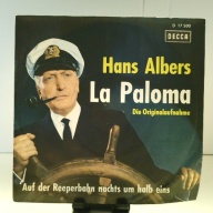 SINGLE / Hans Albers – La Paloma / Auf Der Reeperbahn Nachts Um Halb Eins