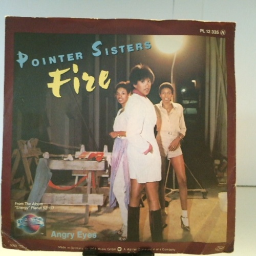 SINGLE / Pointer Sisters – Angry Eyes / Fire