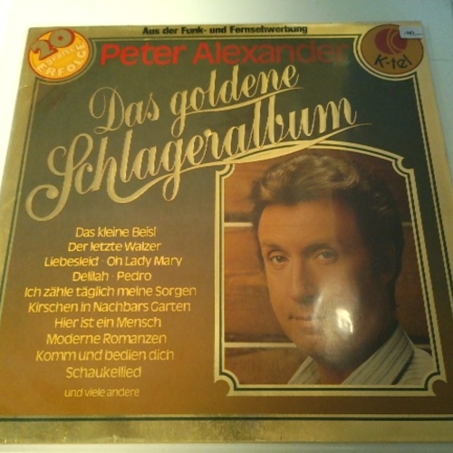 LP / Peter Alexander – Das Goldene Schlageralbum
