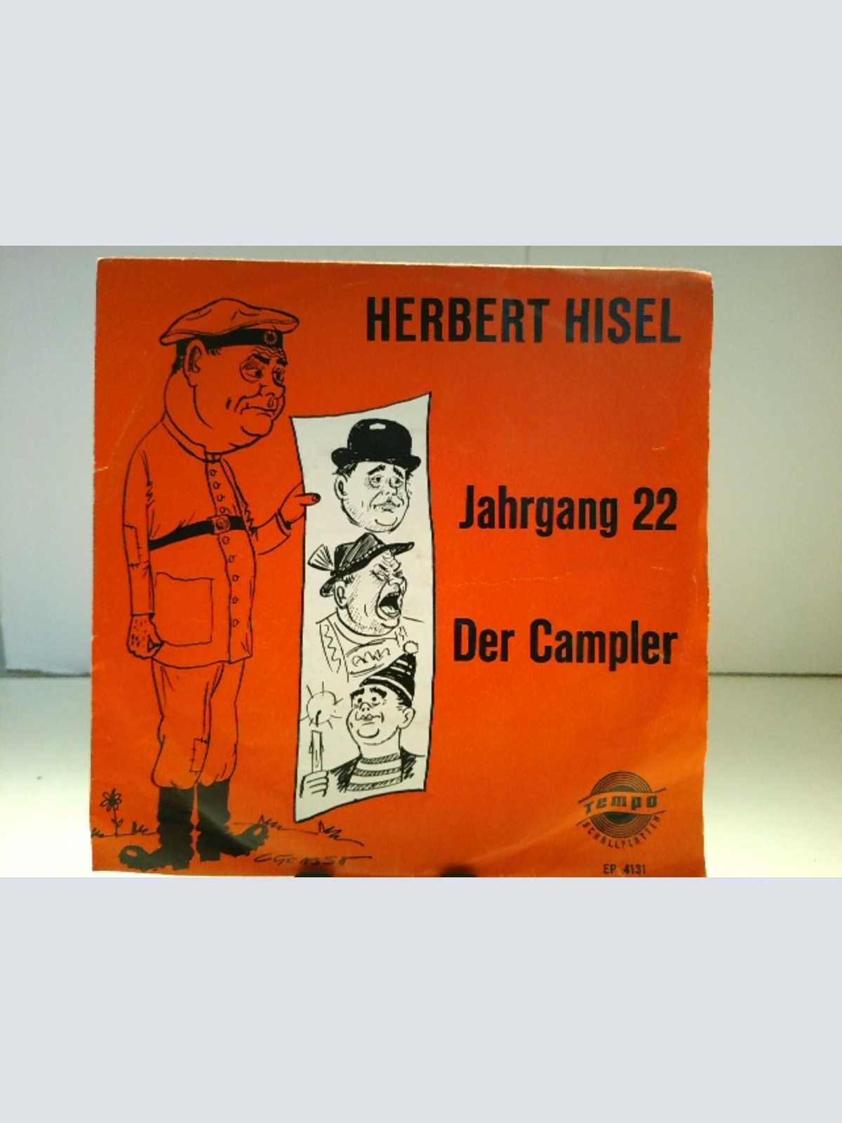 SINGLE / Herbert Hisel – Jahrgang 22 / Der Campler