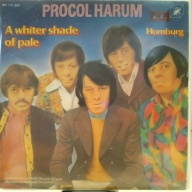 SINGLE / Procol Harum – A Whiter Shade Of Pale / Homburg